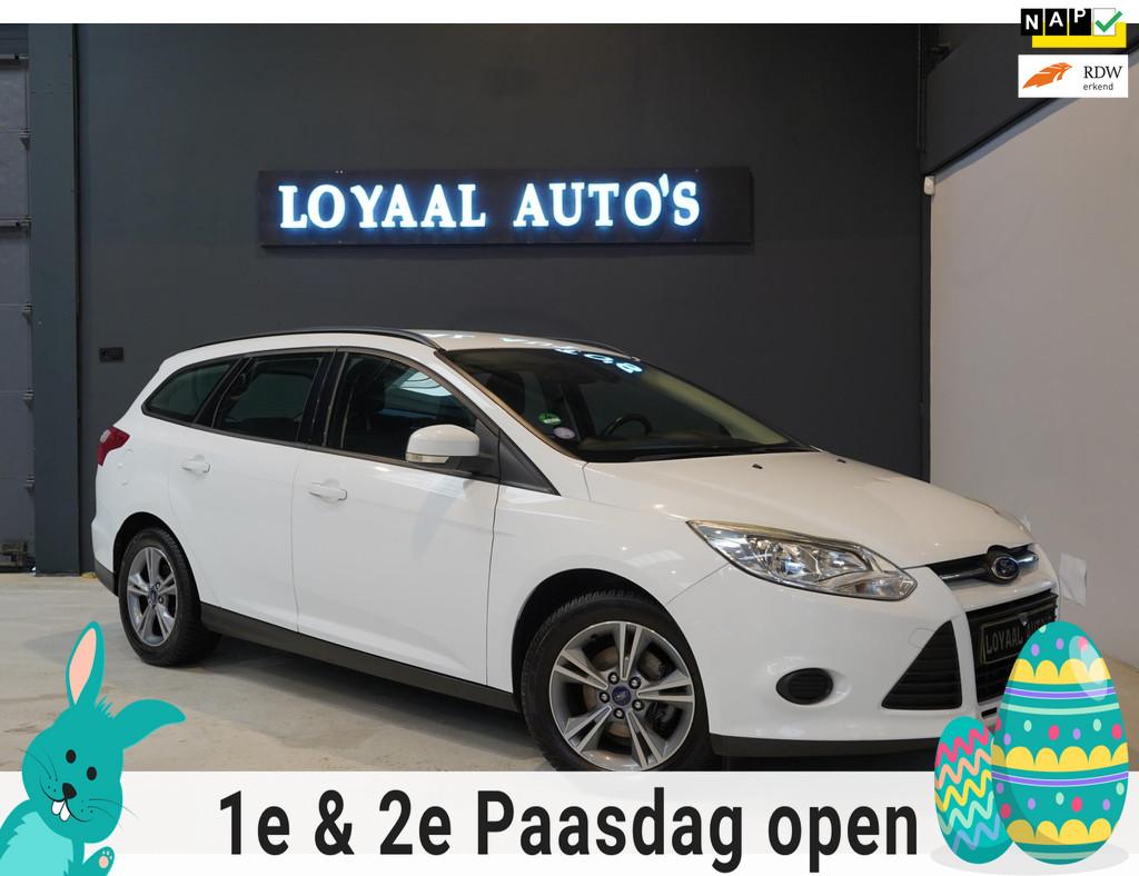Ford Focus Wagon 1.0 EcoBoost Edition | 1E EIGENAAR | NAVI |, Euro 5, Gebruikt, Wit, Handgeschakeld