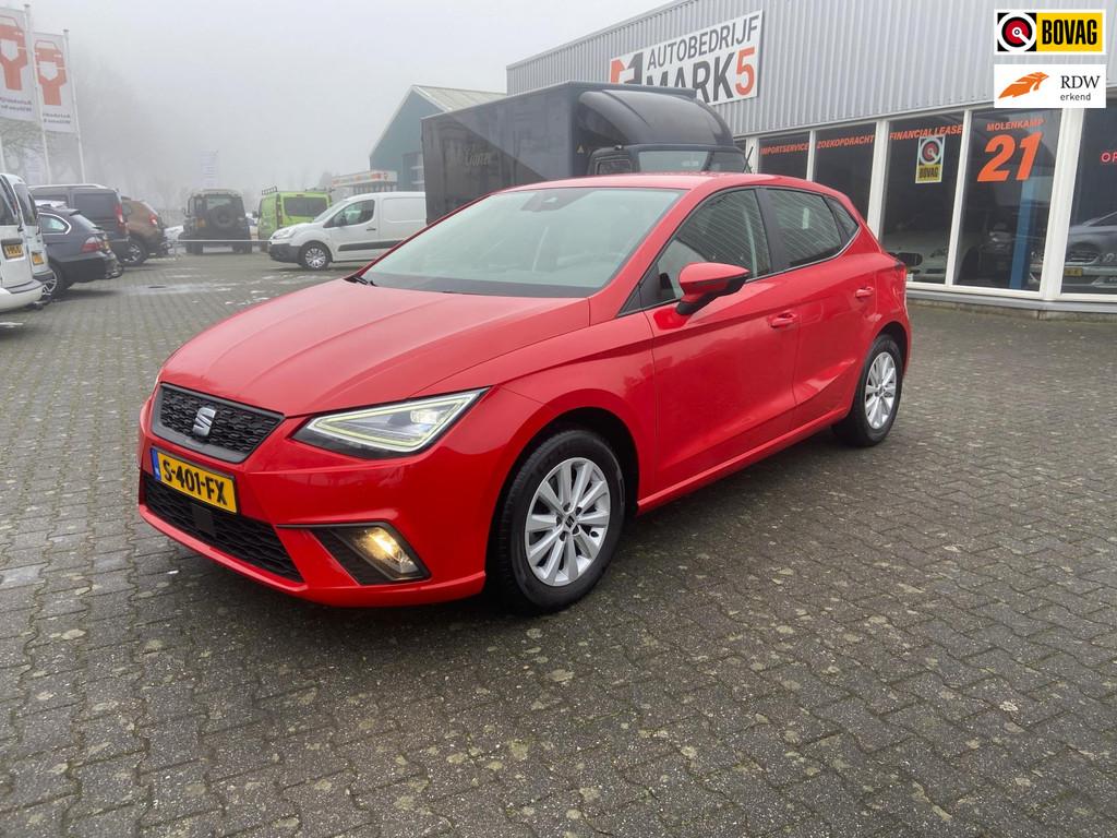 Seat Ibiza 1.0 TSI FR Carplay 110PK, Auto's, Seat, Voorwielaandrijving, Stof, Ibiza, Bedrijf