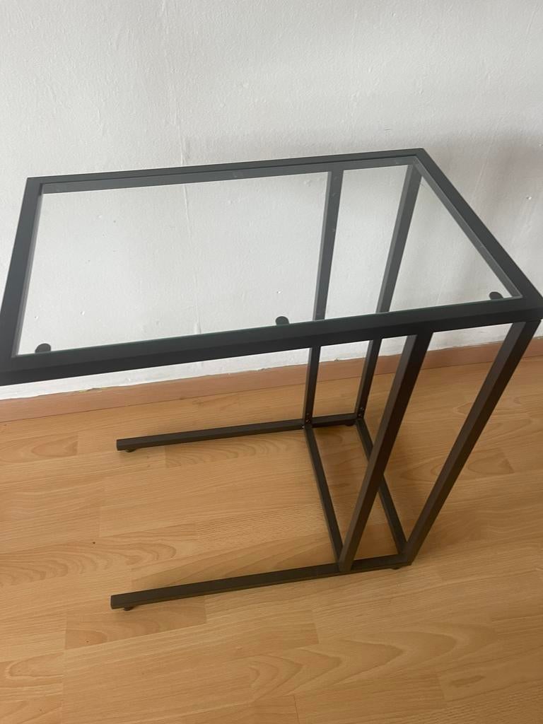 IKEA VITTSJO/ laptop/ bijzettafel, Ophalen of Verzenden, Gebruikt