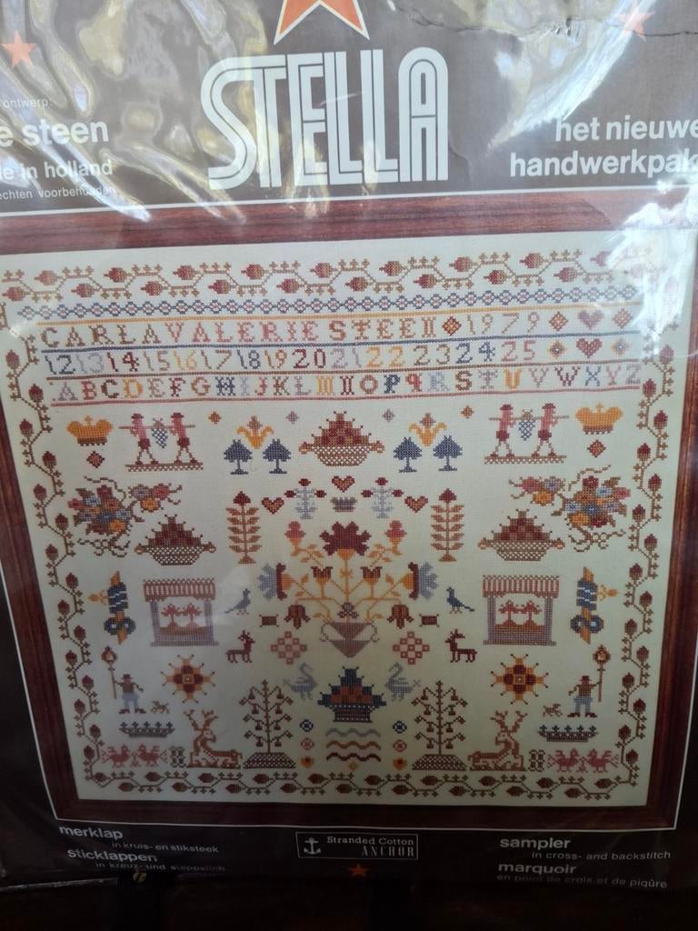 Merklap, Hobby en Vrije tijd, Borduren en Borduurmachines, Ophalen of Verzenden, Nieuw, Borduurpakket