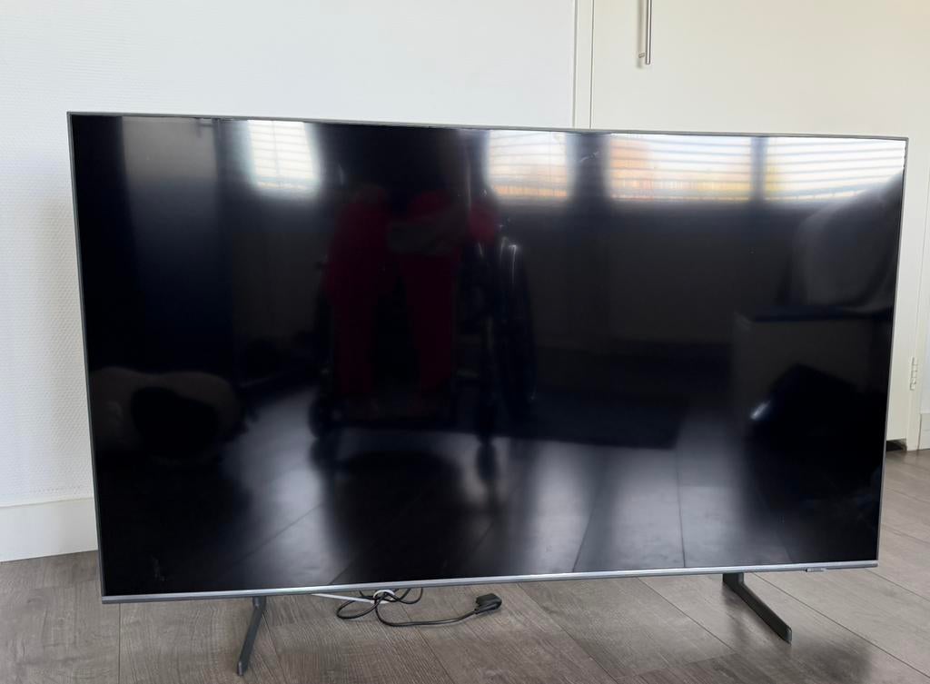 Samsung QE50Q64DAU 50 inch QLED Smart TV 2024 model, Ophalen, QLED, Zo goed als nieuw, Samsung