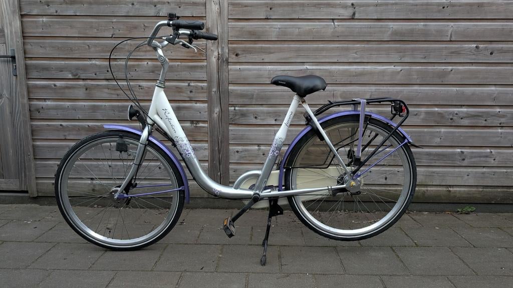 Moederfiets 26 inch klein frame!, Fietsen en Brommers, Fietsen | Dames | Moederfietsen, Gebruikt, Versnellingen, Minder dan 47 cm