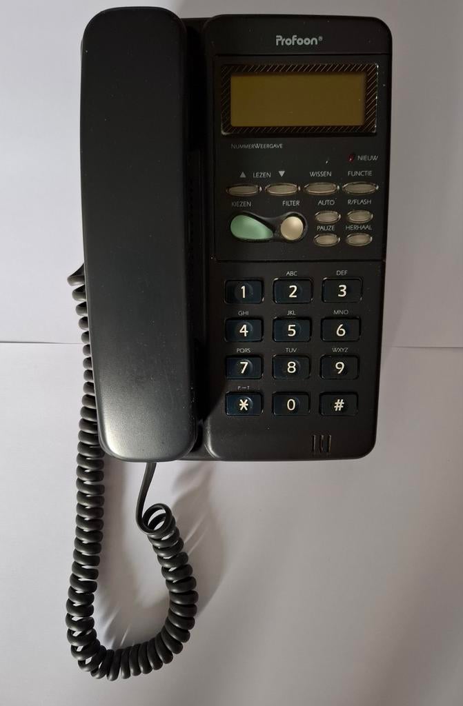Oude Profoon TX-900 Telefoon met Kabels, Ophalen of Verzenden, Gebruikt, 1 handset