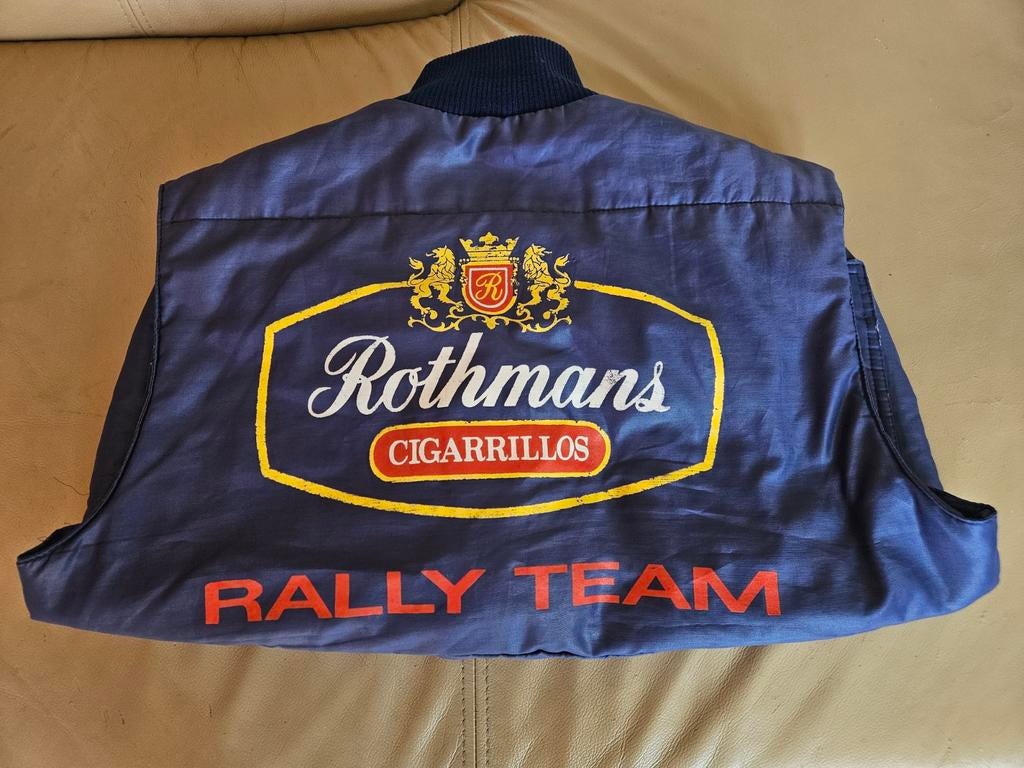 Rothmans Racing Rally Team Bodywarmer vintage, Kleding | Heren, Bodywarmers, Ophalen of Verzenden, Blauw