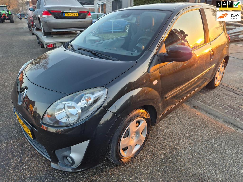 Renault Twingo 1.2-16V Dynamique cruise control NIEUWE APK!, Gebruikt, Zwart, 4 cilinders, 4 stoelen