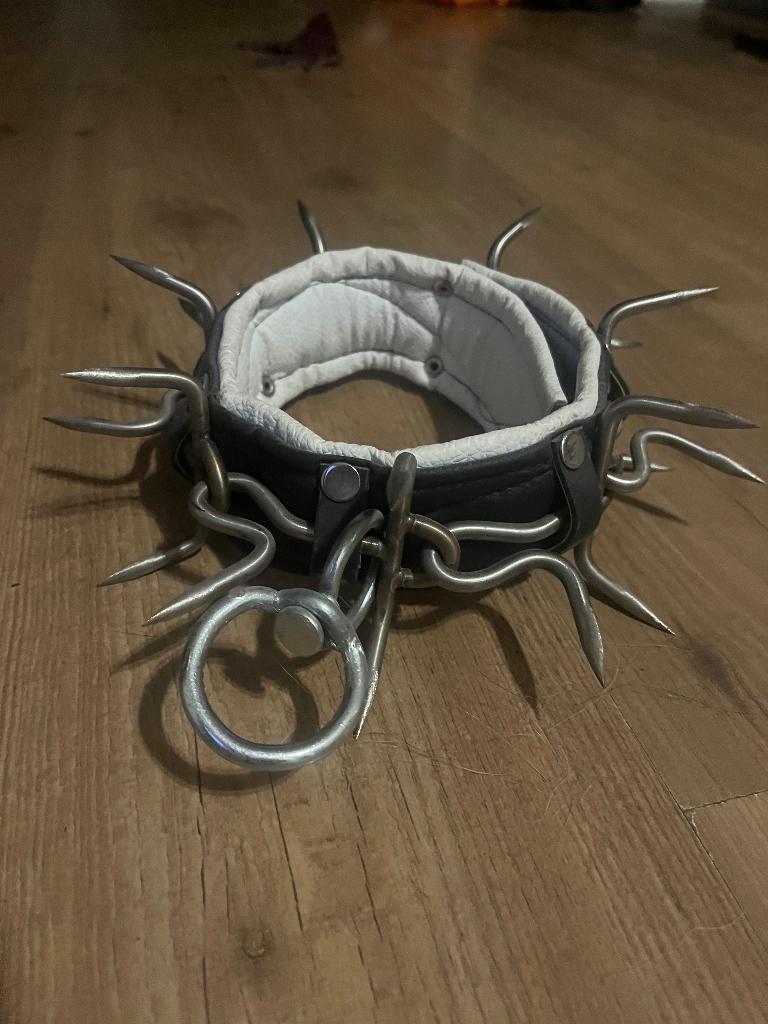 Kangal anti wolfhalsband, Dieren en Toebehoren, Ophalen, Handgemaakt, Nieuw