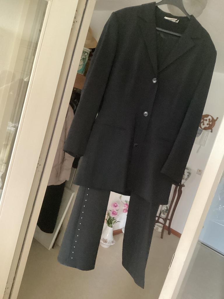 Broekpak InWear Zwart // jasje maat 40 broek 38, Ophalen of Verzenden, Zo goed als nieuw, Maat 38/40 (M), Zwart