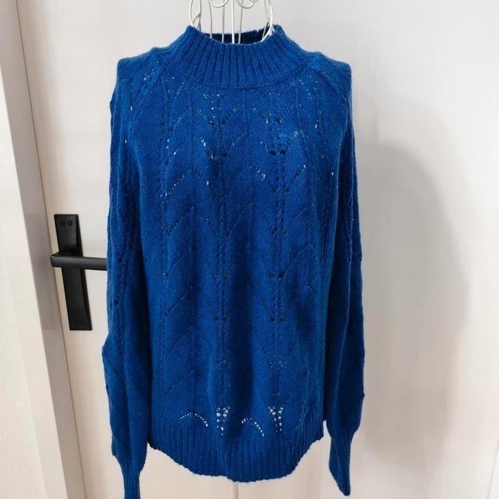 King Louie Joanie Raglan Top Farfalle M/L, Maat 38/40 (M), Blauw, Ophalen of Verzenden, Zo goed als nieuw