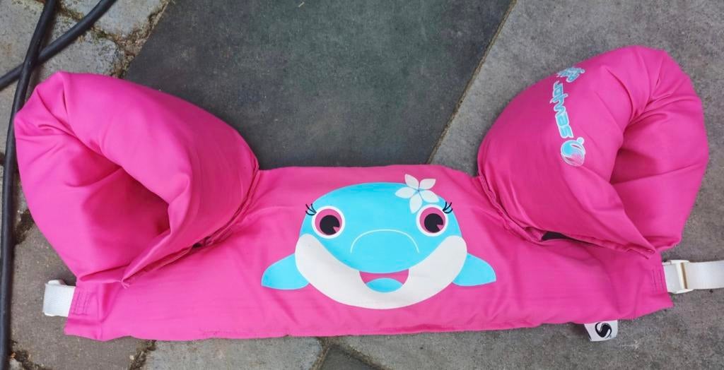 Puddle jumber roze, Meisje, One size, Ophalen of Verzenden, Zo goed als nieuw