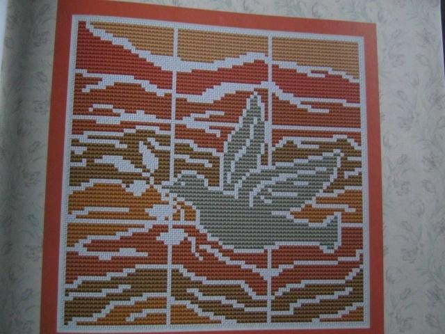 Borduurpatroon  Vrede ´s duif  nr 7339, Verzenden, Nieuw, Handborduren, Patroon