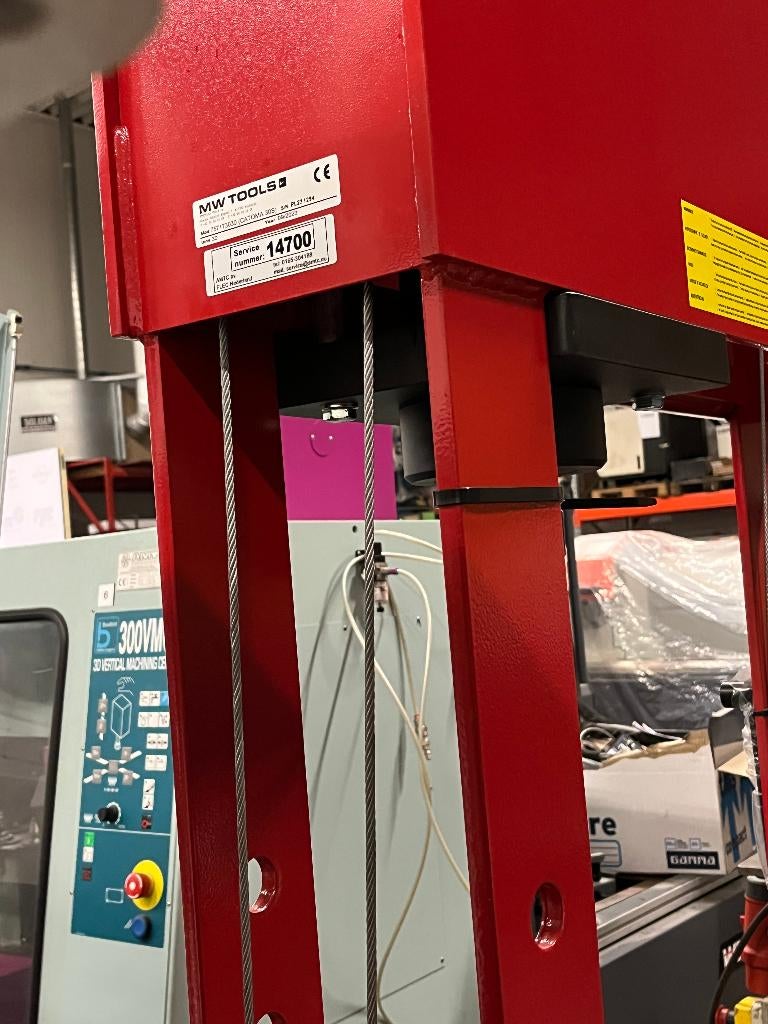 Werkplaatspers 30T, Ophalen, MW Tools, Nb, Nb