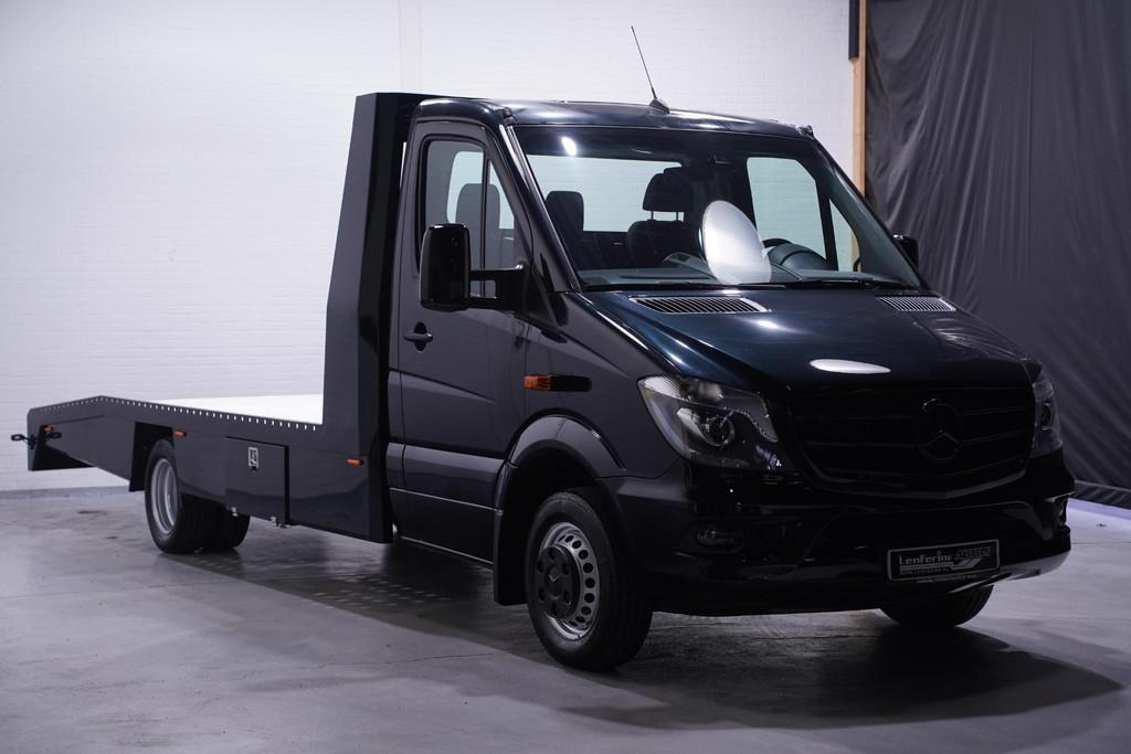 Mercedes-Benz Sprinter 519 CDI V6 190 pk Aut Autotransporter, Automaat, Gebruikt, 190 pk, Bedrijf