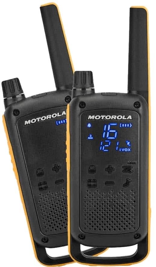 2x Motorola T-82 Extreme Portofoon - Waterdicht & 16ch, 5 tot 15 km, Nieuw, Ophalen of Verzenden, Portofoon of Walkie-talkie