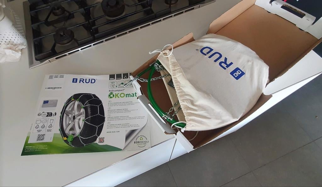 RUD compact Sneeuwkettingen "clack and go" SUV Elektrische, Auto diversen, Sneeuwkettingen, Ophalen of Verzenden, Zo goed als nieuw