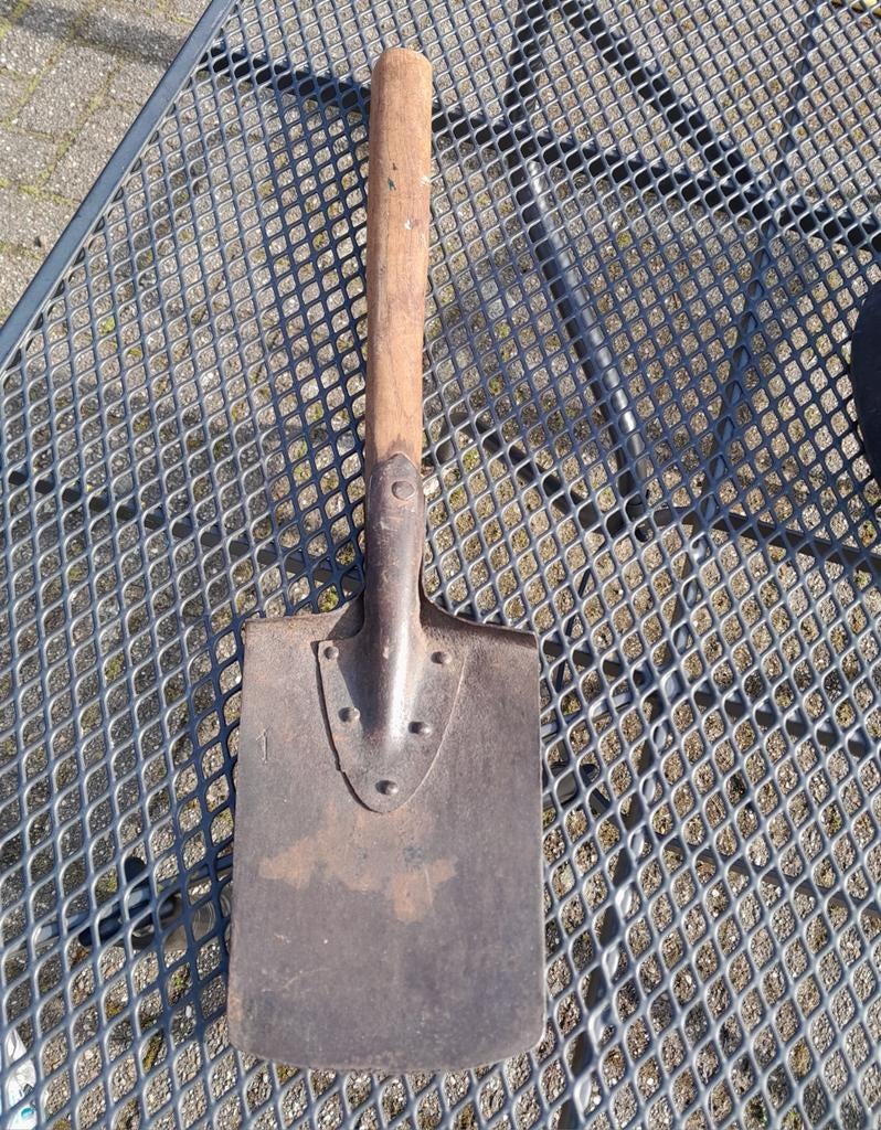 Loopgraven schep Trenching tool, Verzamelen, Ophalen of Verzenden, Nederland