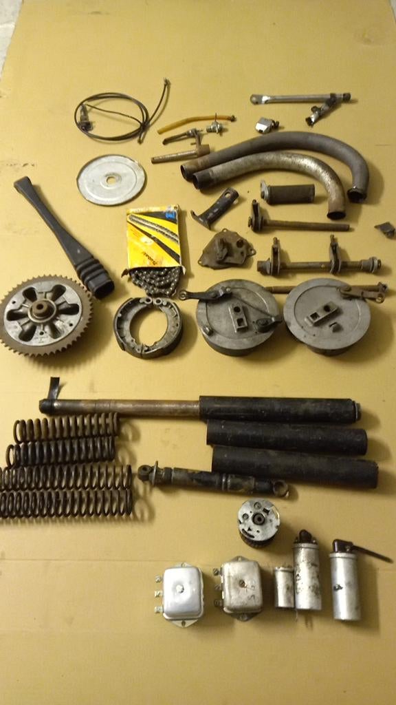 Jawa onderdelen, Ophalen, Gebruikt