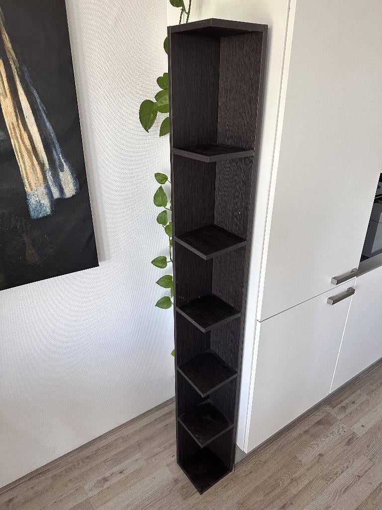 Kast / Shelf black IKEA, Huis en Inrichting, Kasten | Wandmeubels, Ophalen, 25 tot 50 cm, Minder dan 150 cm, Minder dan 100 cm