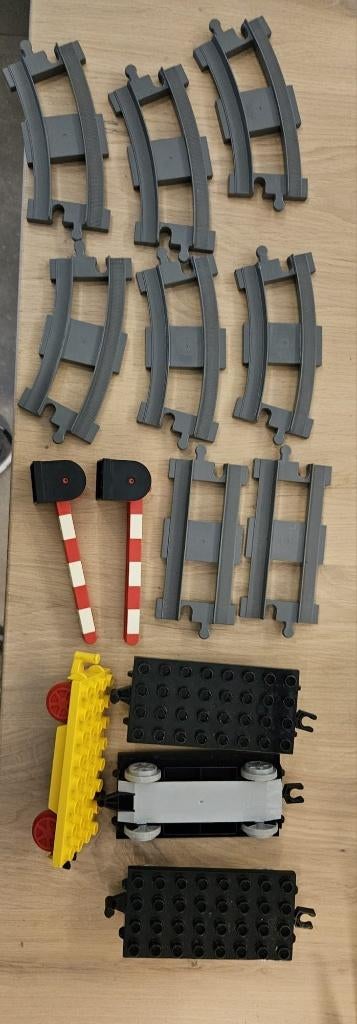 Duplo treinrails verschillende onderdelen, Kinderen en Baby's, Speelgoed | Duplo en Lego, Ophalen, Gebruikt, Duplo