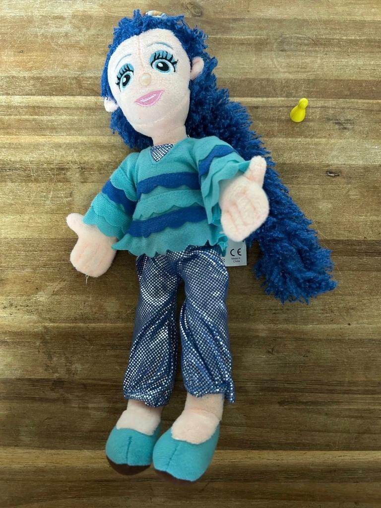 Center Parcs: Orry en vrienden Woops 32cm knuffel, Overige merken, Overige karakters, Overige typen, Blauw