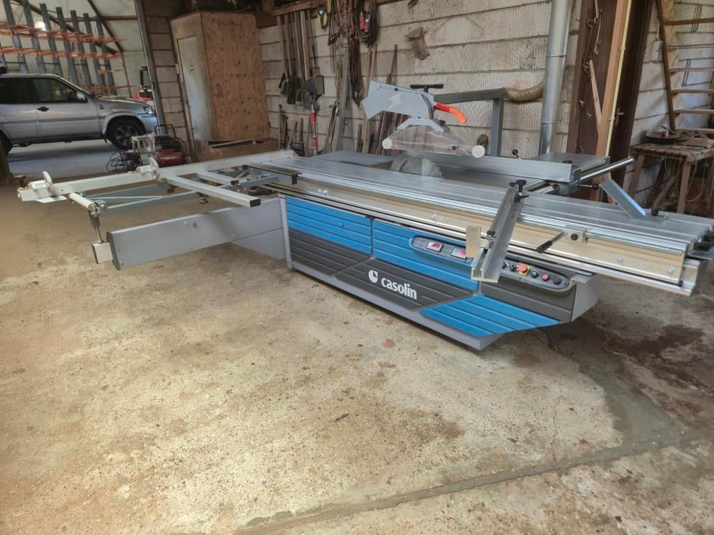 Formaatzaag casolin astra dgt 1 3200 mm loopwagen electrisch, Doe-het-zelf en Verbouw, Gereedschap | Zaagmachines, Afkortzaag