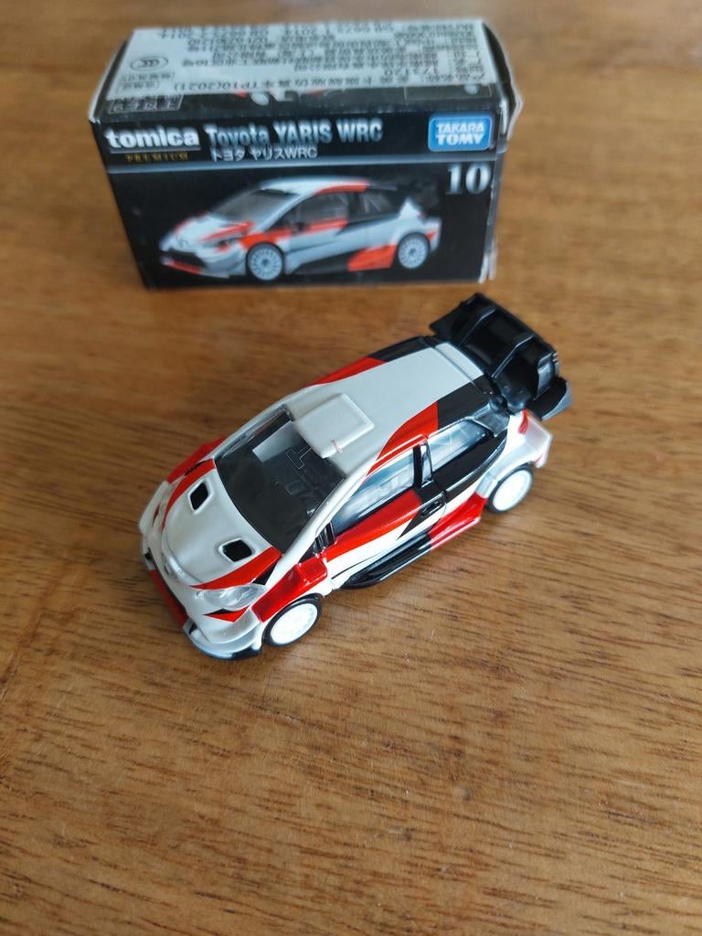 MODELAUTO TAKARA TOMY TOYOTA YARIS WRC, Ophalen of Verzenden, Zo goed als nieuw, Auto