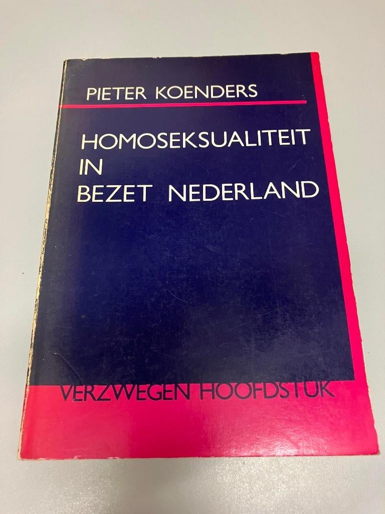 Homoseksualiteit in bezet Nederland, Boeken, Oorlog en Militair, Gelezen, Overige onderwerpen, Tweede Wereldoorlog, Ophalen of Verzenden