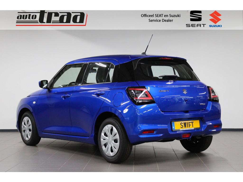 Suzuki Swift 1.2 Comfort Smart Hybrid Rijles auto / Navigati, Voorwielaandrijving, 12 maanden, Stof, Euro 6