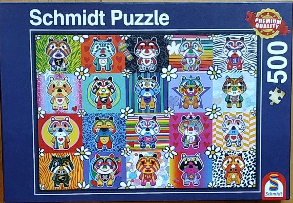 Schmidt - Tantan en Momo - 500 stukjes, Ophalen, 500 t/m 1500 stukjes, Zo goed als nieuw, Legpuzzel