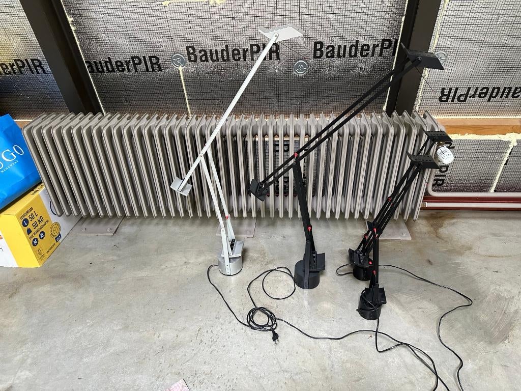 Artemide Tizio tafellampen 4 stuks Design klassiekers, Ophalen of Verzenden, Gebruikt, Overige materialen, 50 tot 75 cm