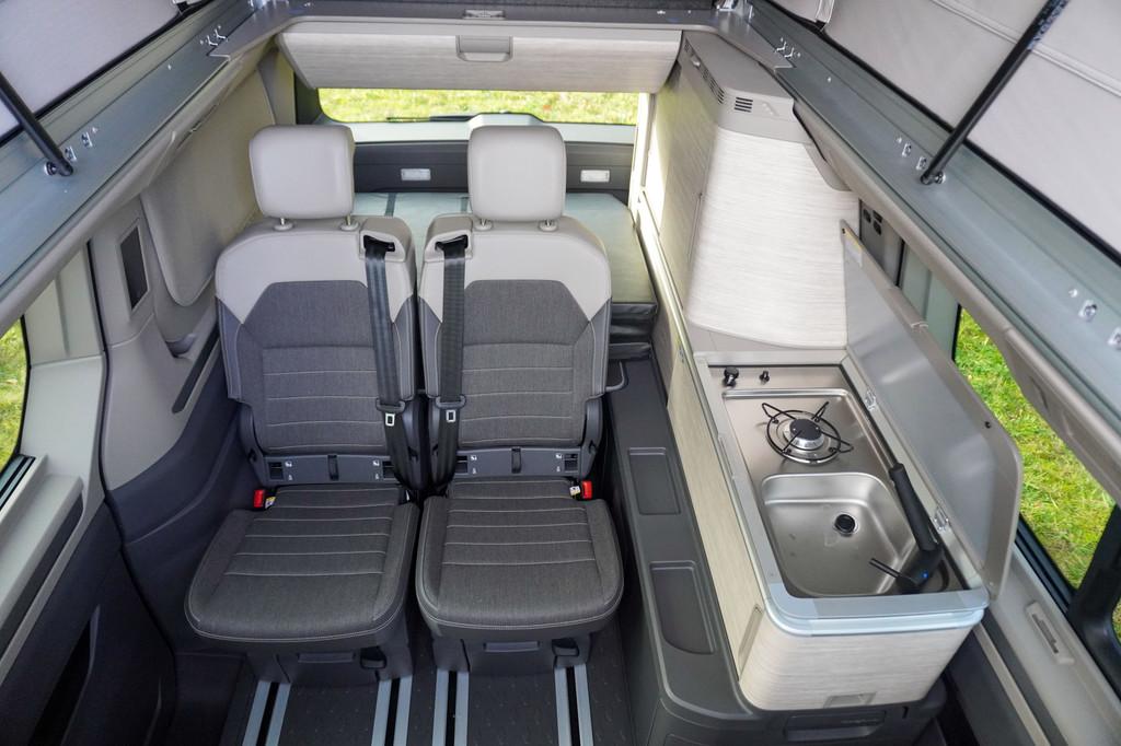 Volkswagen California Ocean T7 245PK Automaat PHEV 4x4 Apple, Caravans en Kamperen, Automaat, Buscamper of Camperbus, Volkswagen