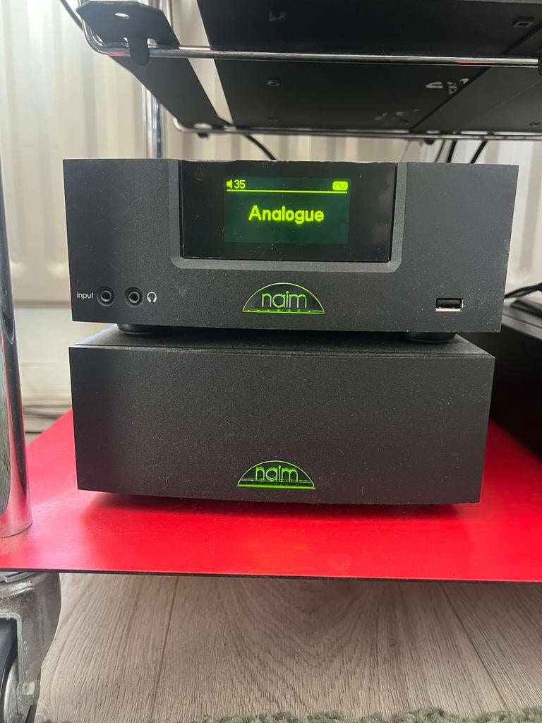 Naim UnitiQute 2 + NAP 100, Ophalen of Verzenden, Zo goed als nieuw