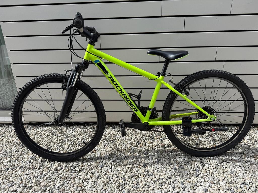 Rockrider ST500, 24 inch, 21 versn., Fietsen en Brommers, Fietsen | Crossfietsen en BMX, Ophalen, Gebruikt, Staal, 24 inch of meer