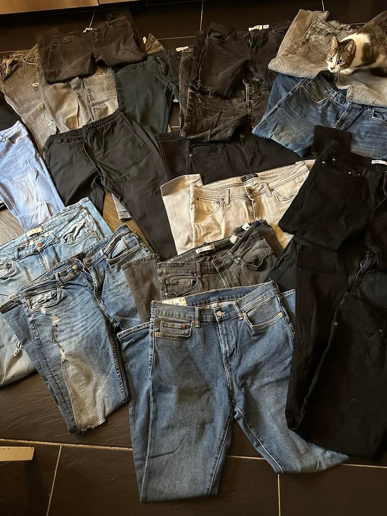21 Z.G.A.N. G-Star & VERO MODA Jeans - Maten 32 & 34, Ophalen of Verzenden, Zo goed als nieuw, Overige kleuren, W30 - W32 (confectie 38/40)