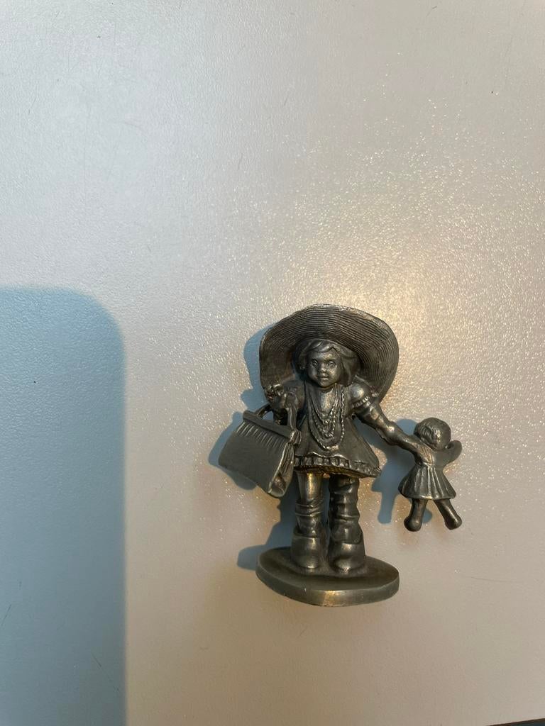 Leuk oud tinnen poppetje!, Antiek en Kunst, Antiek | Tin, Ophalen of Verzenden