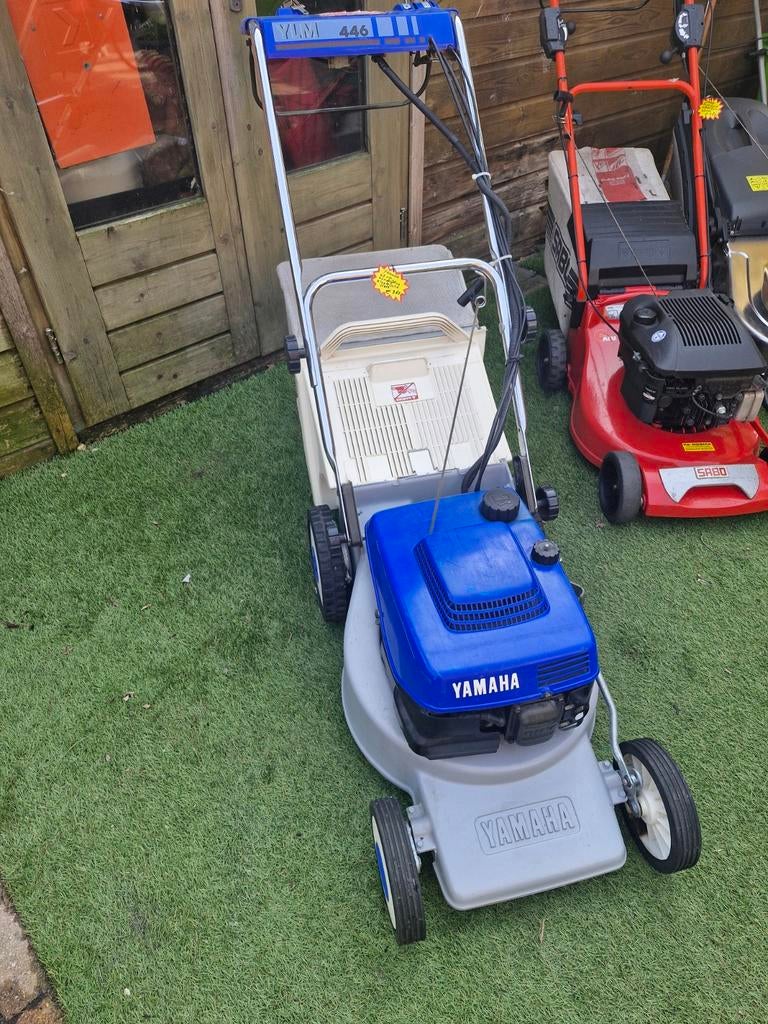 Yamaha motormaaier met aandrijving en electrische start., Ophalen, 50 cm of meer, Versnellingen