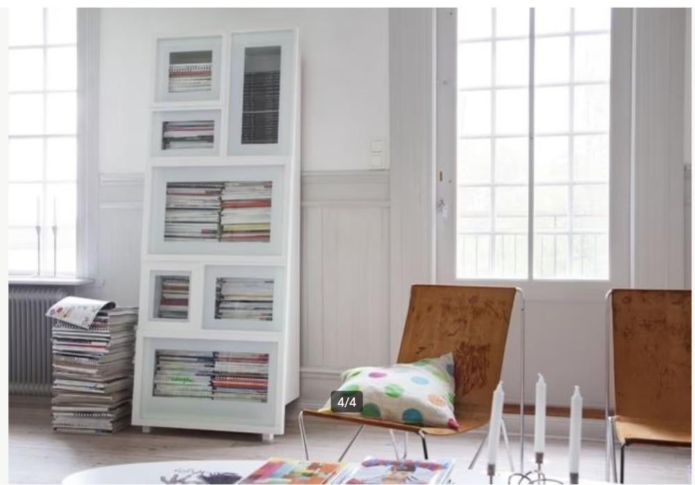 zeldzame Ikea Ps pronk kast/buffetkast/vitrinekast, Glas, 150 tot 200 cm, 25 tot 50 cm, Gebruikt