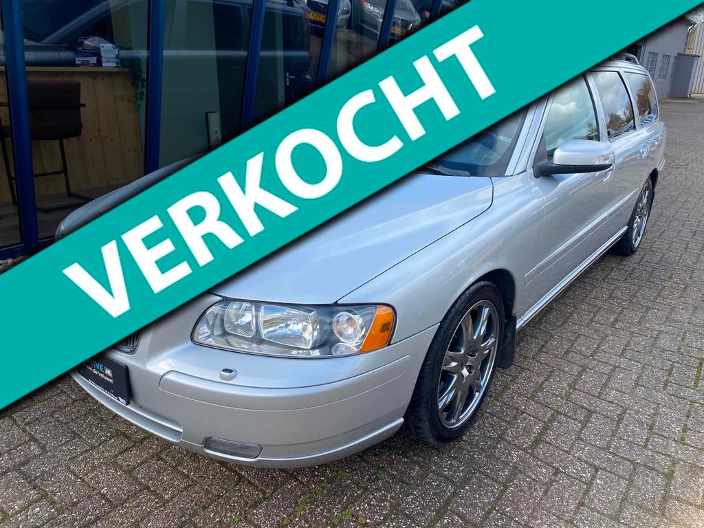 Volvo V70 2.4 Edition Classic 170PK Youngtimer, Voorwielaandrijving, Gebruikt, Zwart, Stoelverwarming