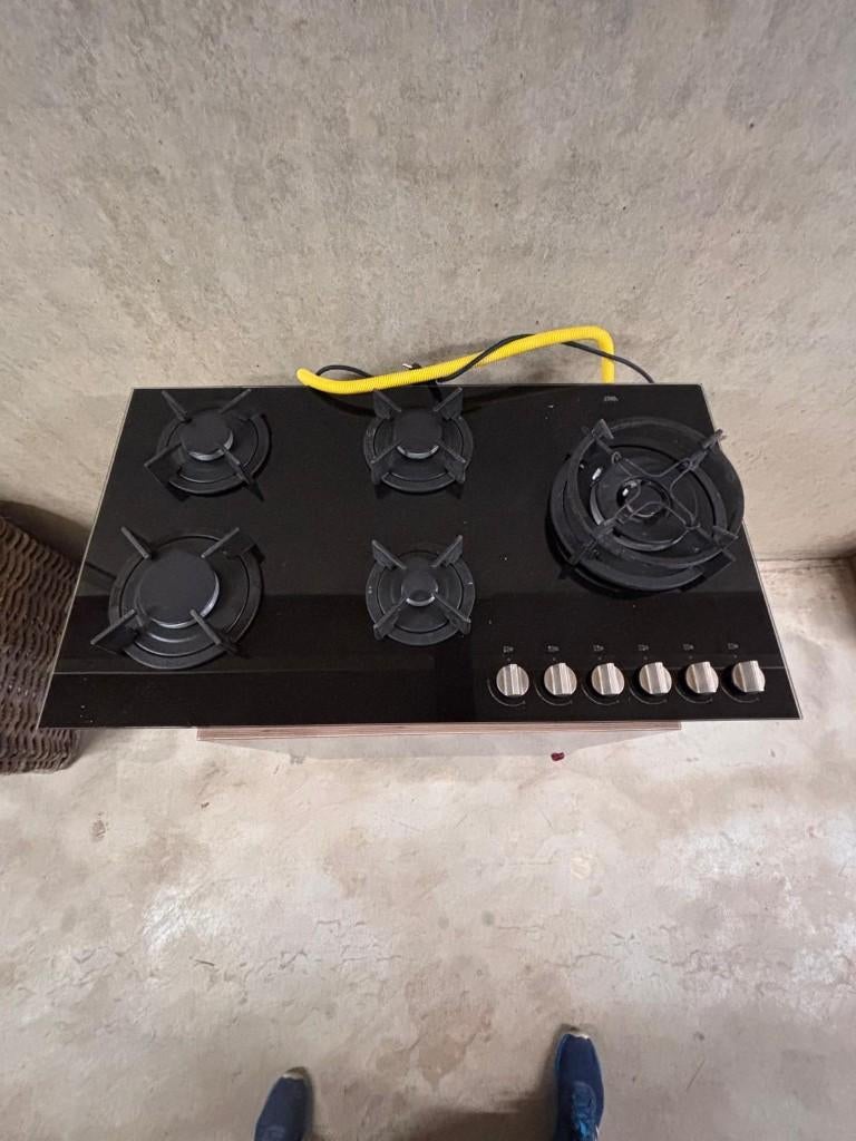 Etna 5 pits gasstel, Ophalen, Zo goed als nieuw, Gas, Vrijstaand