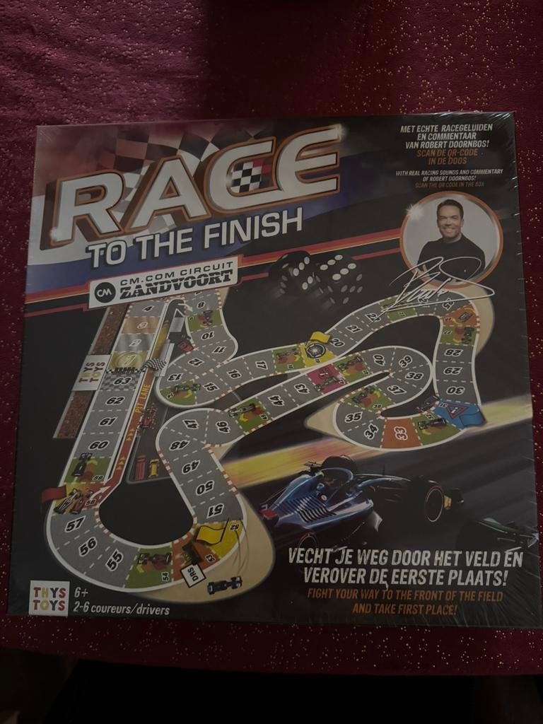 Robert Doornbos Race to the Finish Spel, Ophalen of Verzenden, Nieuw