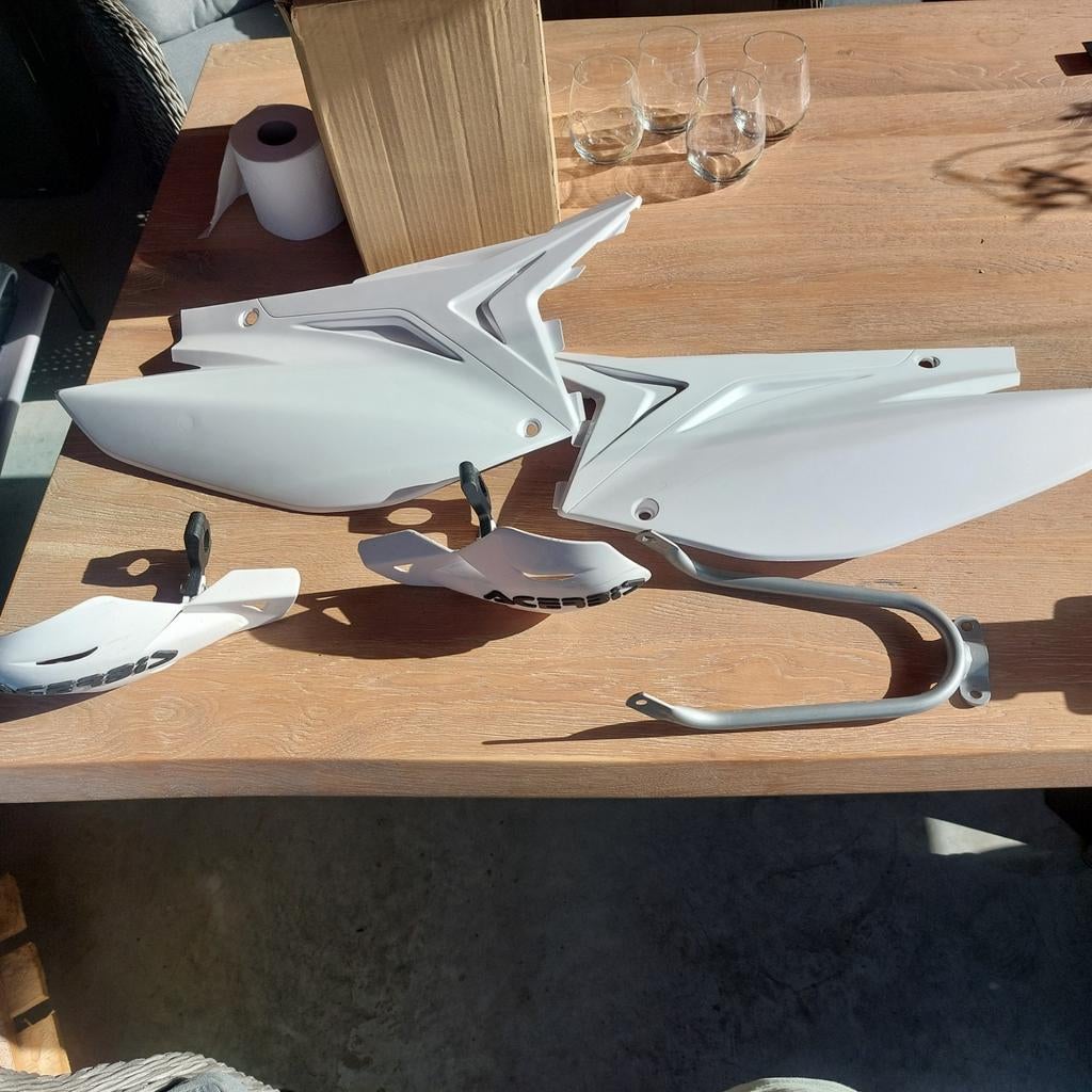 Tm racing  NR  borden handbeschermers spatbordhouder, Motoren, Ophalen of Verzenden