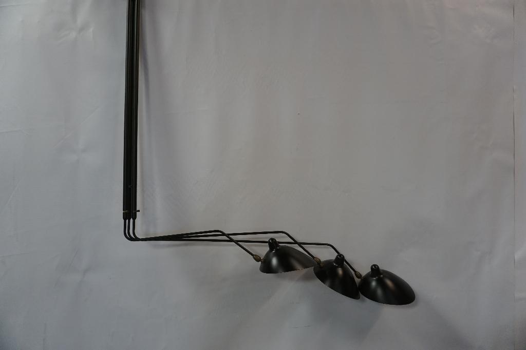 Grote hanglamp metalen kroonluchter plafondlamp, Ophalen, Gebruikt, Metaal, Industrieel