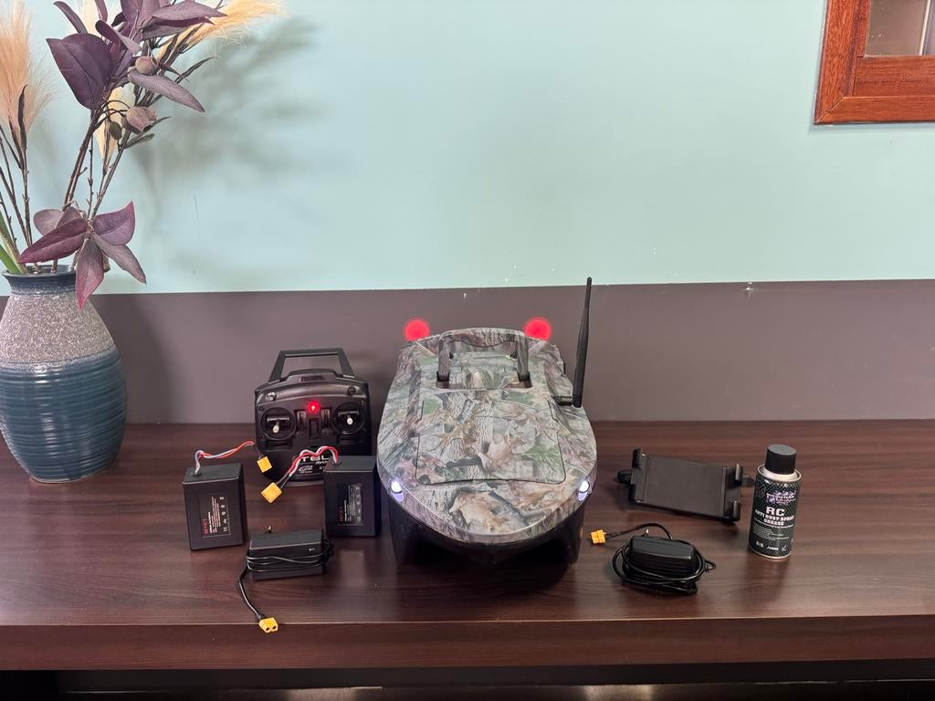 Nanotec Pro voerboot met Vexilar dieptemeter / Fish Finder, Ophalen, Zo goed als nieuw, Overige typen