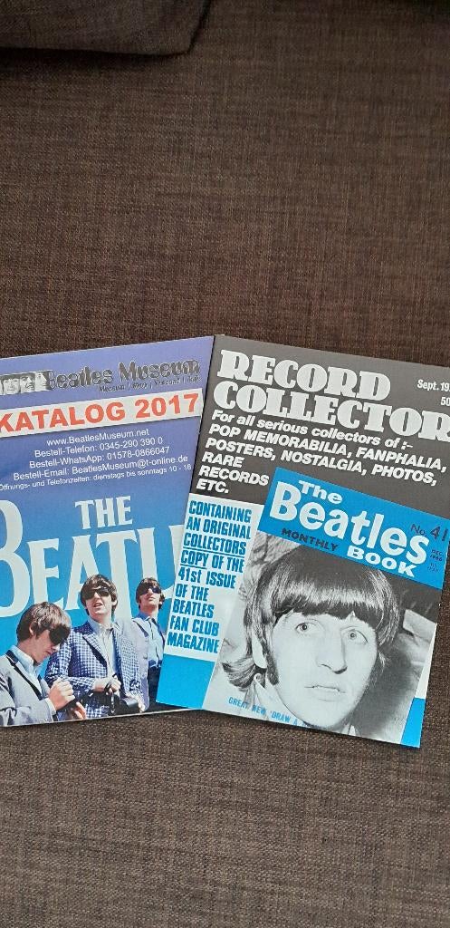 Beatles diverse tijdschriften en boeken, Verzamelen, Ophalen of Verzenden, Boek, Tijdschrift of Artikel