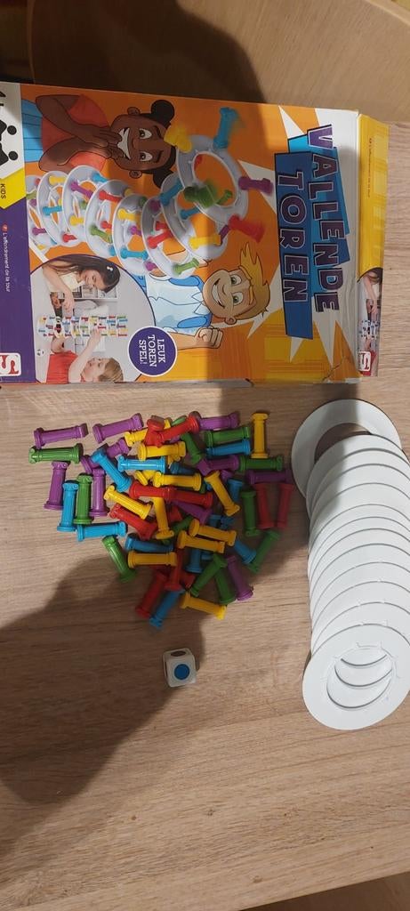 Spel Vallende Toren, Hobby en Vrije tijd, Gezelschapsspellen | Bordspellen, Ophalen of Verzenden