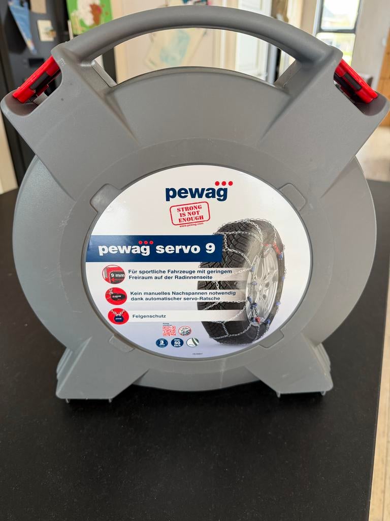 Pewag Servo 9 sneeuwkettingen - Diverse maten, Auto diversen, Sneeuwkettingen, Ophalen of Verzenden, Zo goed als nieuw