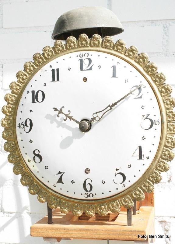 Prachtige Franse lantaarnklok in gevonden staat., Ophalen of Verzenden