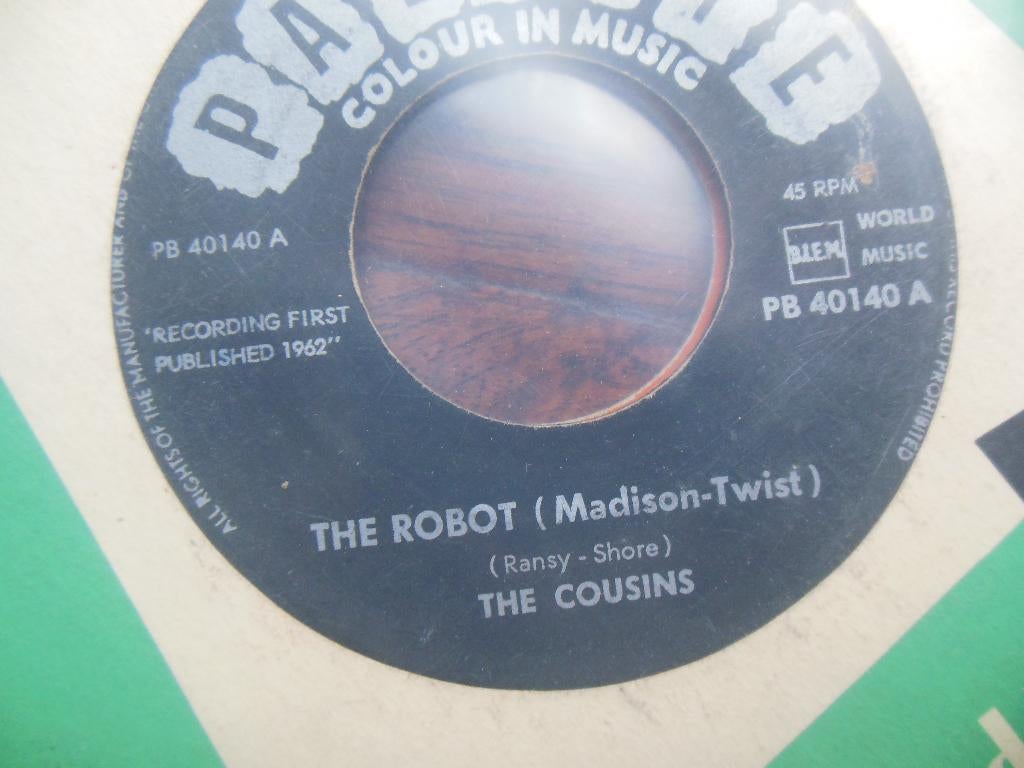 single the cousins 45rpm jukebox vinyl record rock n roll 7', Gebruikt, 7 inch, Single, Ophalen of Verzenden