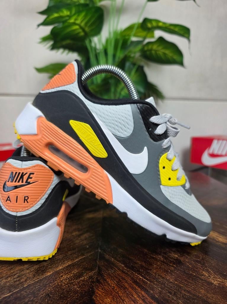 Nike Air Max 90 Golf Smoke Grey Black Orange maat 40, Zwart, Nike, Ophalen of Verzenden, Nike