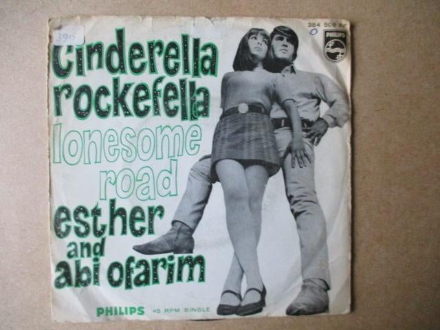 s3783 esther and abi ofarim - cinderella rockefella 2, Ophalen, Gebruikt, 7 inch, Single