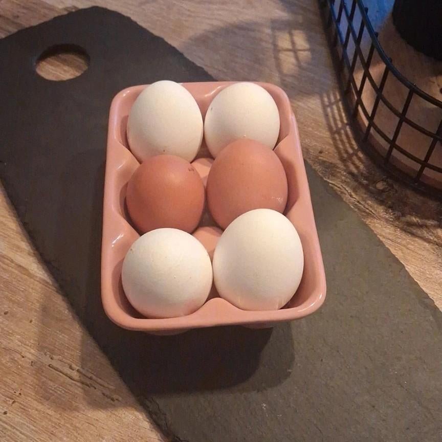 Glazen eierhouder, Ophalen of Verzenden